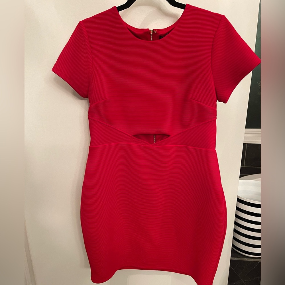 Express Red Women's Dress NWOT medium